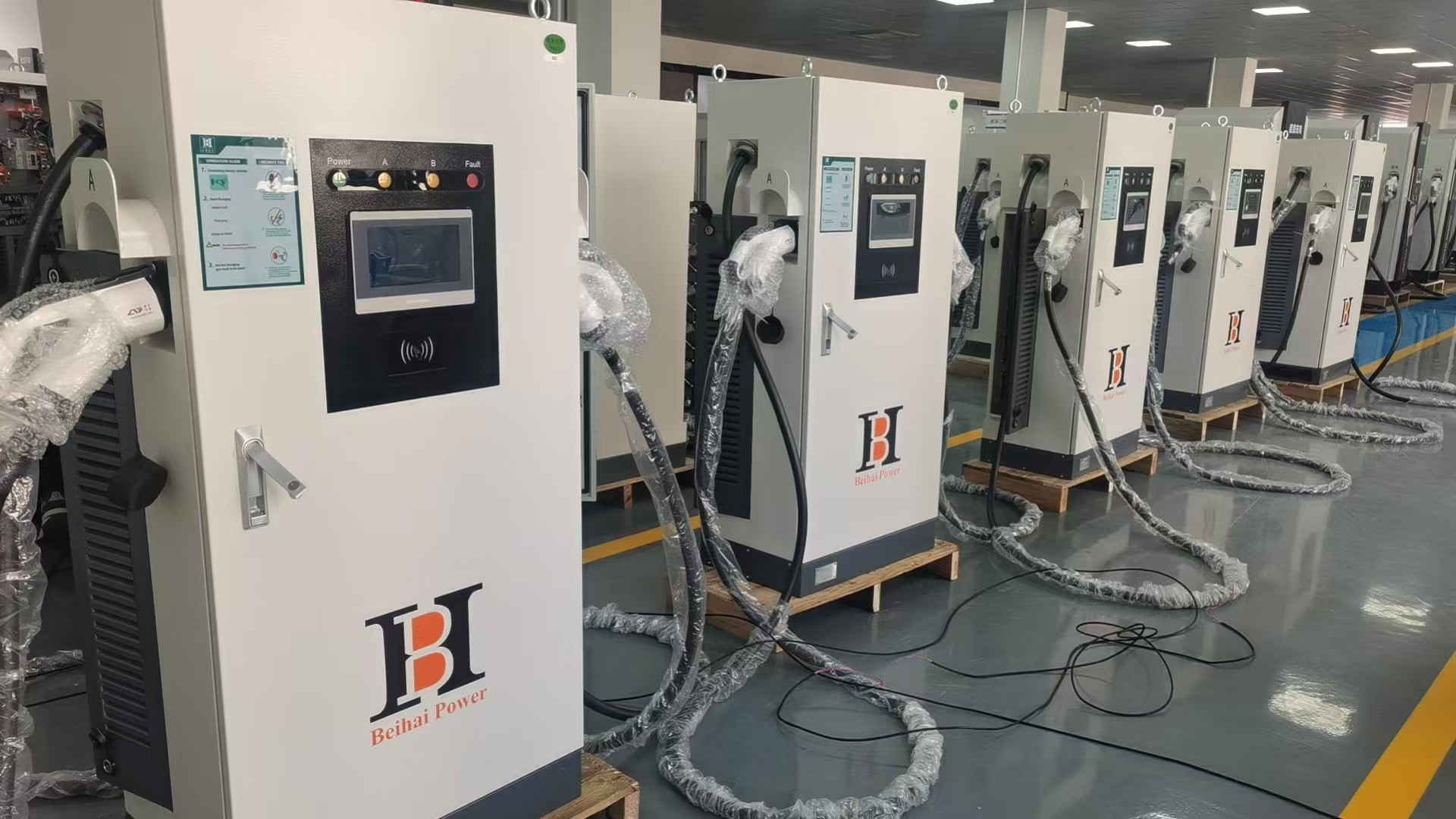 24 Customized DC Fast Charging Stations Successfully Shipped to Uzbekistan