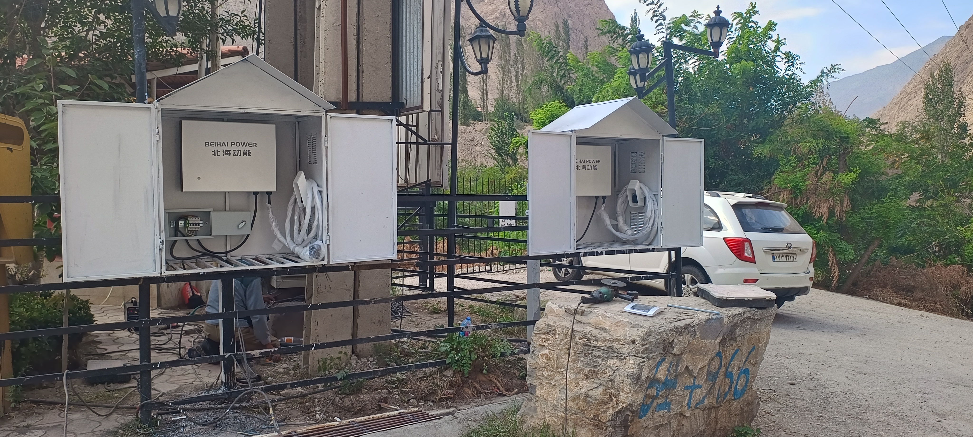 A Customized 20 kW DC Charging Solution for a Scenic Restaurant in Northern Iran