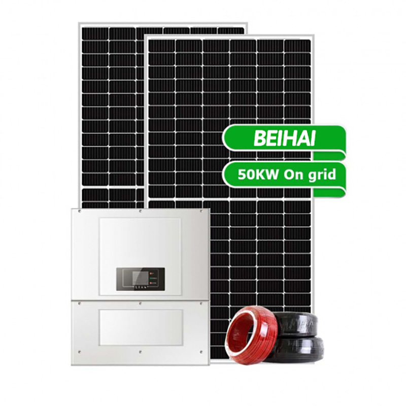 China 80KW~180KW Solar Power System On Grid For Farm Factory ...